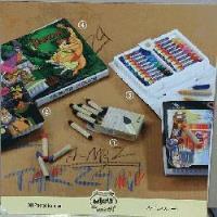 پاستل کارتن نویسی