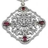 سرویس طلای سفید 18 عیار برلیان