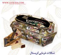 شکلات خرمایی کریستال